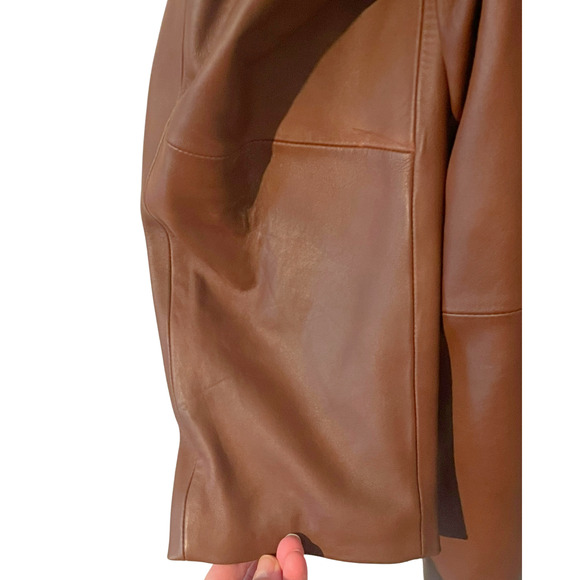 Stafford Tan Leather Jacket - Picture 10 of 13